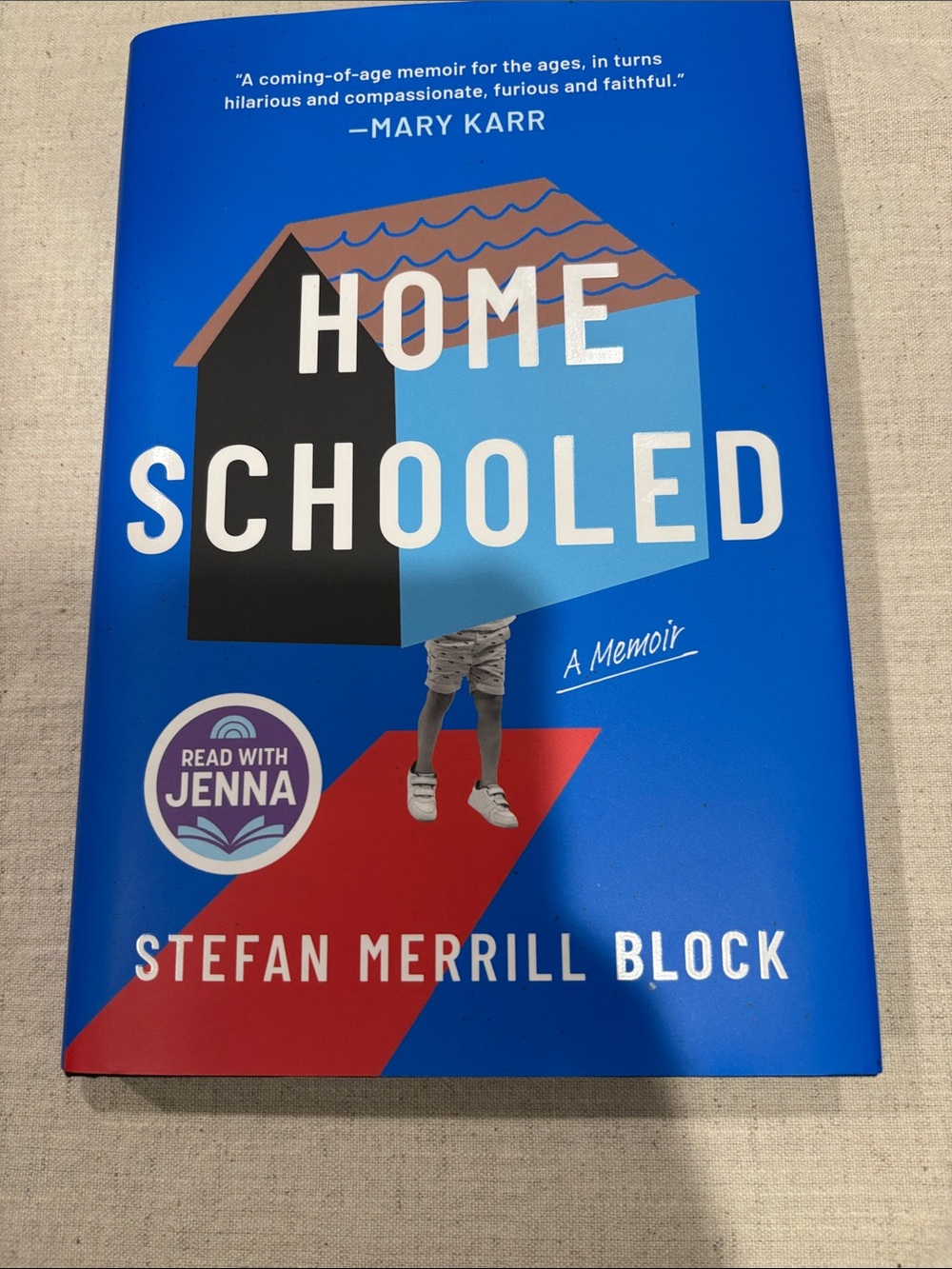 📙Home Schooled by Stefan Merrill Block Hardcover Memoir, Read with Jenna